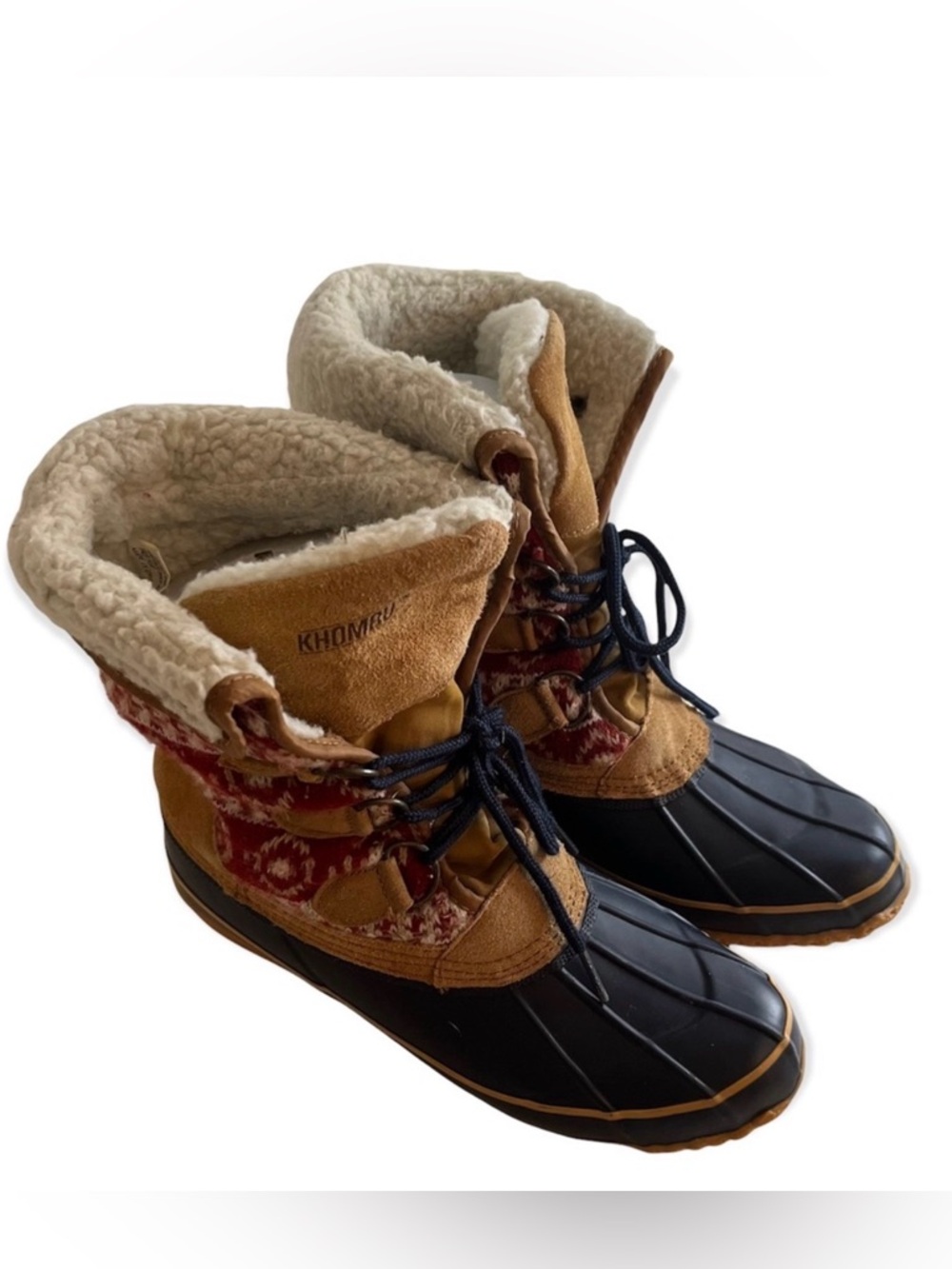 Khombu "Maya" Steel Shank Winter Duck Boots 8